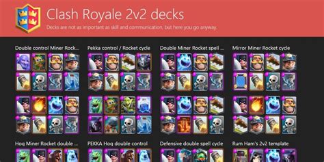 Clash Mini Hot Decks (August 2024) .